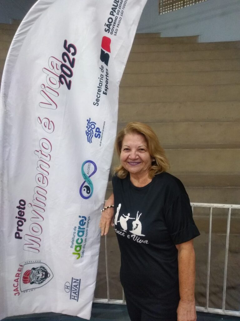 Maria Imaculada Vasconcellos Jordão 
67 anos 
1 ano e 9 meses de dança