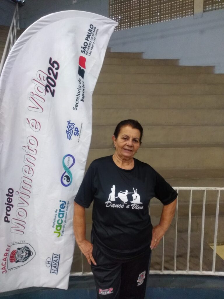 Maria das Graças Borges Rocha 
75 anos
8 anos de dança